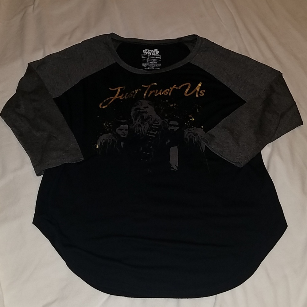 Star Wars 3/4 sleeve top - Juniors Large